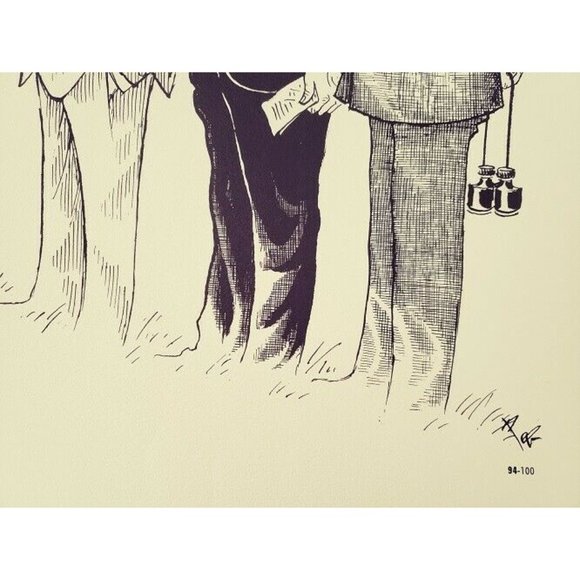 Bellocq Equestrian print #94 John Gaines, Daniel G. Van Clief, Sandy MacLeod - Picture 2 of 3